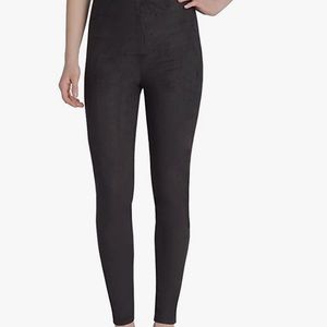Lyssé High Waisted Faux Suede Leggings, Small
